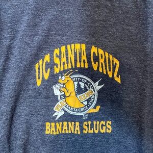 UC Santa Cruz banana slug t-shirt